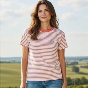 Ralph Lauren Sport Striped Short Sleeve T-Shirt | Women’s Size Small